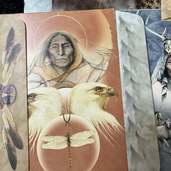 Frank Howell Images Tree Free Greetings Card Set Of 6 - Picture 2 of 10